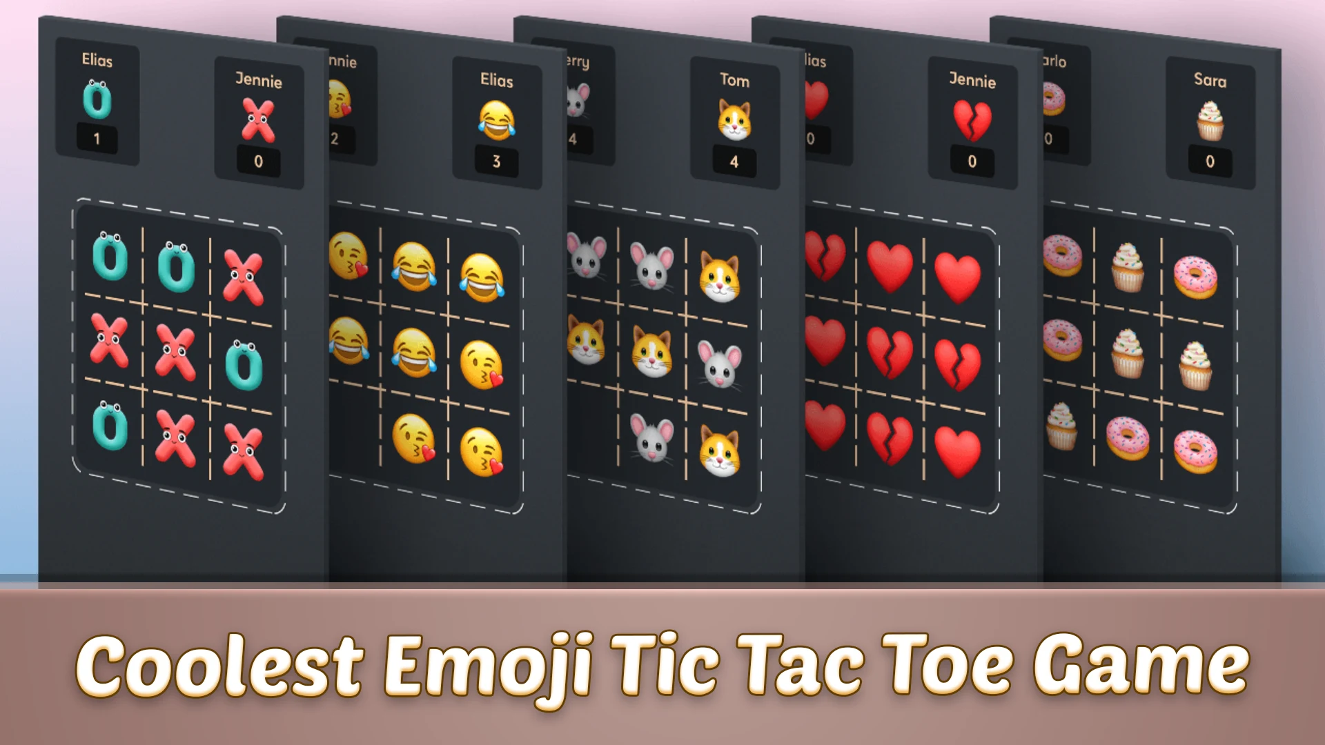 Tic Tac Toe Emoji screenshot